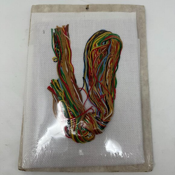 Christmas Eve Stocking Counted Cross-Stitch Kit Good Shepherd 87211 Santa Sleigh - Picture 2 of 3